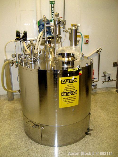 Used- 52.8 Gallon Stainless Steel Packo Pressure Tank
