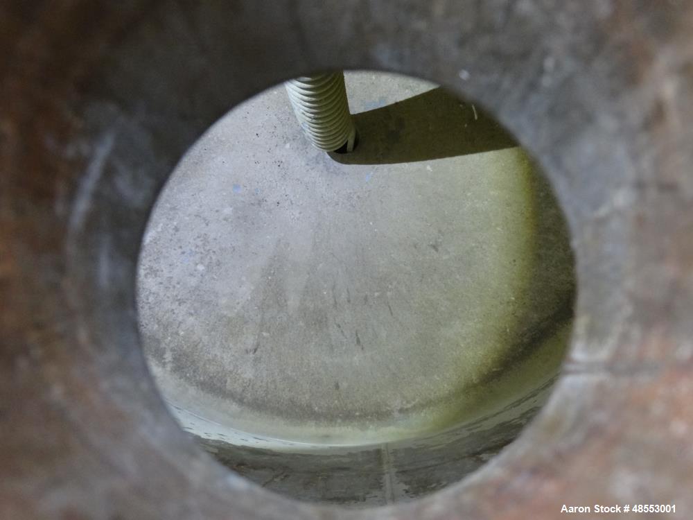 Used Paul Mueller Pressure Tank, 100 Gallon, 304 Stainless Steel, Vertical.