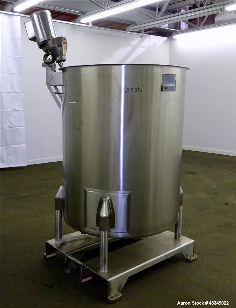 Used Perma-San Tank, Model 231 OVS, Approximate 231 Gallon, 316 Stainless Steel