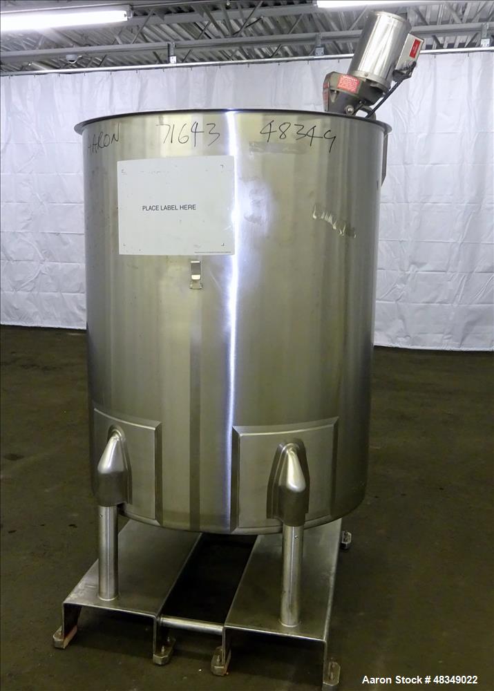 Used Perma-San Tank, Model 231 OVS, Approximate 231 Gallon, 316 Stainless Steel