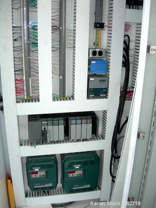 Used Pfaudler Pressure Tank System Consisting Of: (1) Pfaudler pressure tank, 300 gallon, 316L stainless steel, vertical. 48" diameter x 36" straight side, dished bolt-on top, dish bottom. Internal r...