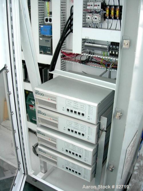 Used Pfaudler Pressure Tank System Consisting Of: (1) Pfaudler pressure tank, 300 gallon, 316L stainless steel, vertical. 48" diameter x 36" straight side, dished bolt-on top, dish bottom. Internal r...