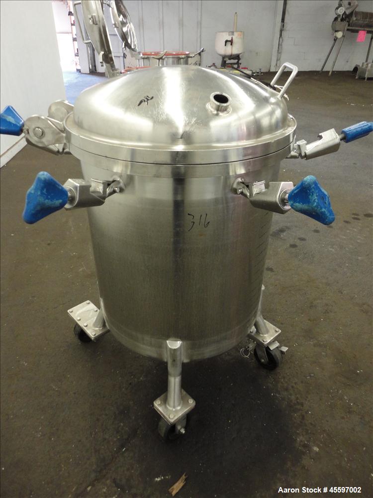 Used 200 Liter Stainless Steel Pressure Tank