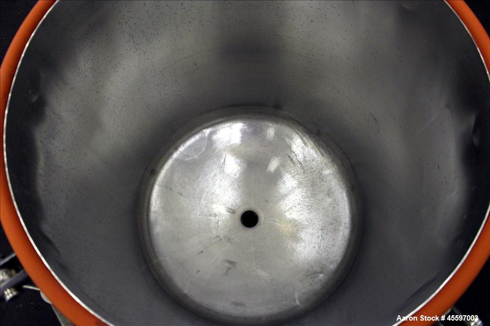 Used 52 Gallon Stainless Steel Vertical Pressure Tank
