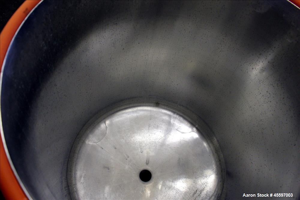 Used 52 Gallon Stainless Steel Vertical Pressure Tank