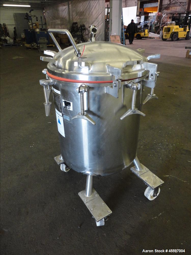 Used 200 Liter Stainless Steel Pressure Tank