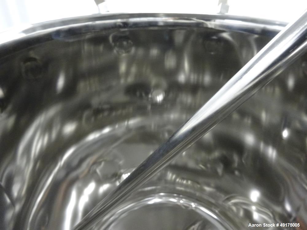 Used Precision Stainless Pressure Tank, 52.8 Gallon (200 Liter), 316L Stainless