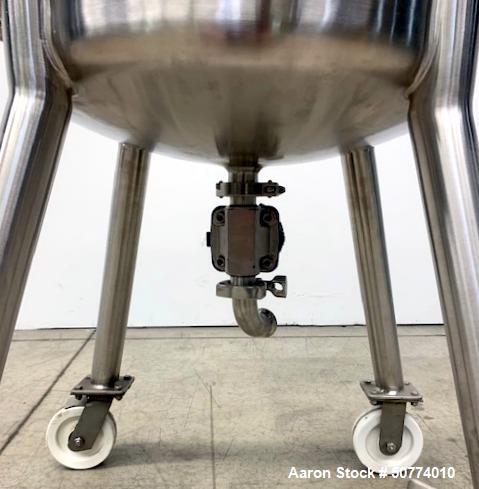 Used Precision Stainless Pressure Tank, 39.6 Gallon (150 Liter)