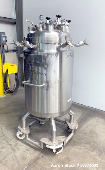 Used- Precision Stainless Pressure Tank, 300 Liters