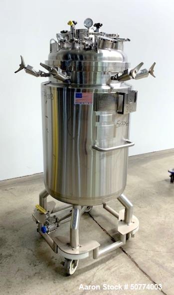 Used Precision Stainless Pressure Tank, 300 Liters