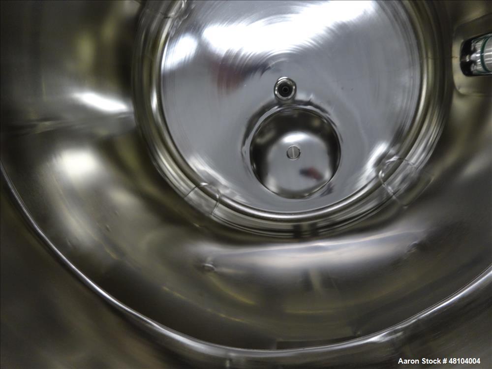Used Precision Stainless Pressure Tank, 400 Liter (105.6 Gallon), 316L Stainles
