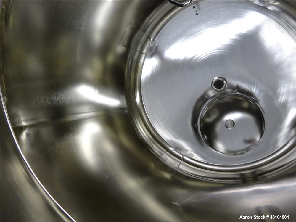 Used Precision Stainless Pressure Tank, 400 Liter (105.6 Gallon), 316L Stainles