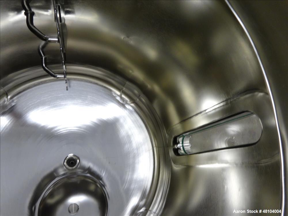 Used Precision Stainless Pressure Tank, 400 Liter (105.6 Gallon), 316L Stainles