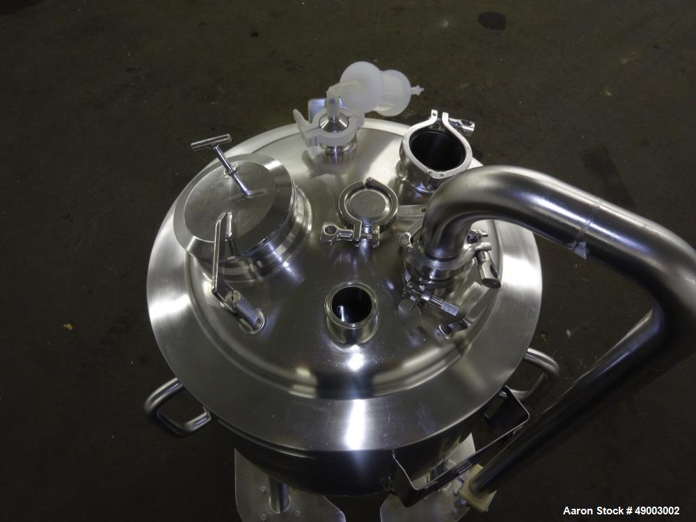 Used Precision Stainless Pressure Tank, 50 Liters (13.2 Gallons).