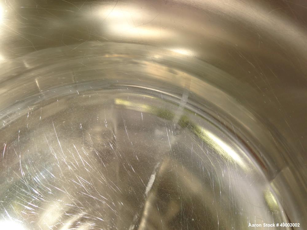 Used Precision Stainless Pressure Tank, 50 Liters (13.2 Gallons).