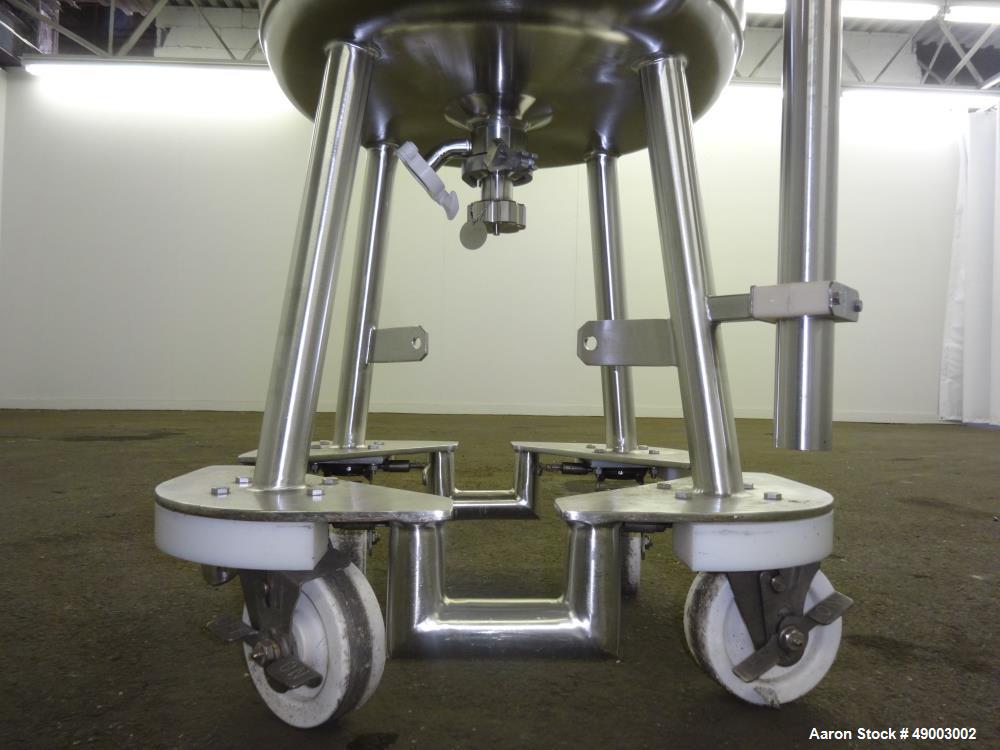 Used Precision Stainless Pressure Tank, 50 Liters (13.2 Gallons).