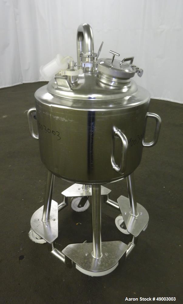 Used Precision Stainless Pressure Tank, 50 Liters (13.2 Gallons).