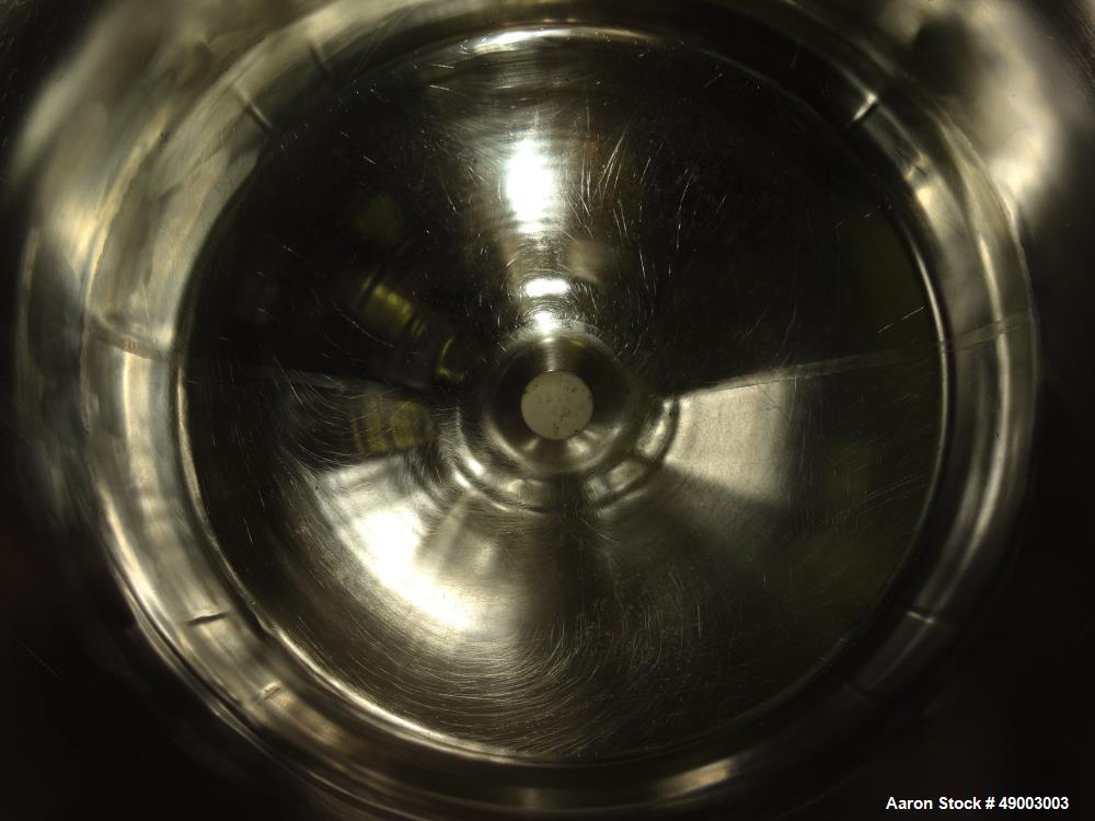 Used Precision Stainless Pressure Tank, 50 Liters (13.2 Gallons).
