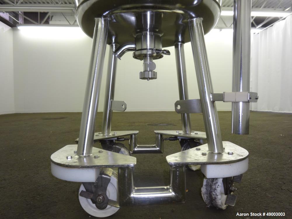 Used Precision Stainless Pressure Tank, 50 Liters (13.2 Gallons).