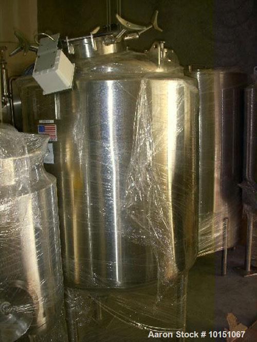 Used-Unused 500 Liter Stainless Steel Precision Stainless Tank