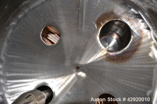 Used Precision Stainless Pressure Tank, 20 Gallon, 304L Stainless Steel, Vertical. 17-1/2’’ Diameter x 20’’ straight side, dished top and bottom. Internal rated 50 psi at 300 degrees F. Openings top ...
