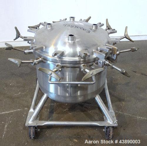 Used 26.4 Gallon Stainless Steel Precision Stainless Pressure Tank