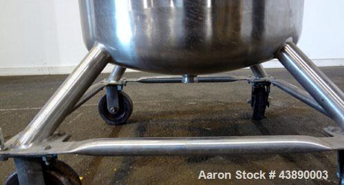 Used 26.4 Gallon Stainless Steel Precision Stainless Pressure Tank