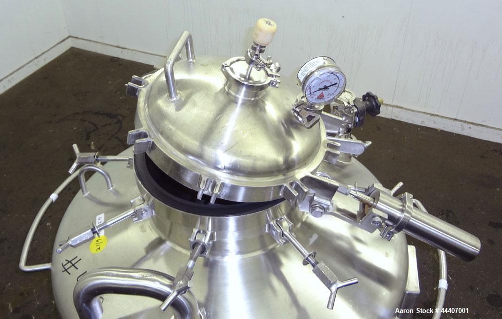 Used 80 Gallon Stainless Steel Precision Stainless Pressure Tank