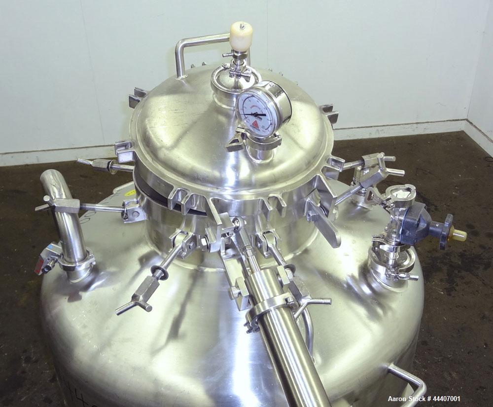 Used 80 Gallon Stainless Steel Precision Stainless Pressure Tank