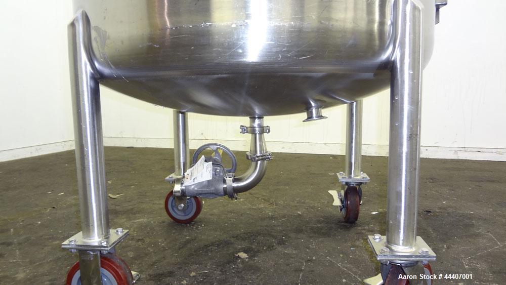Used 80 Gallon Stainless Steel Precision Stainless Pressure Tank
