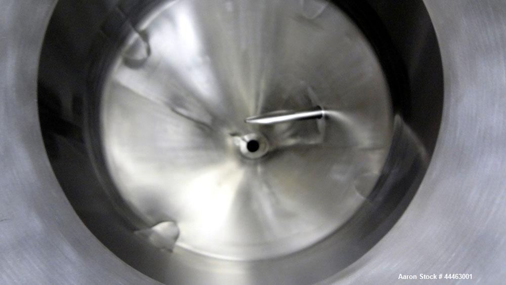 Used- Precision Stainless Pressure Tank, 210 Liter (55.49 Gallon), 316 L Stainless Steel, Vertical.  Approximately 26.75" di...