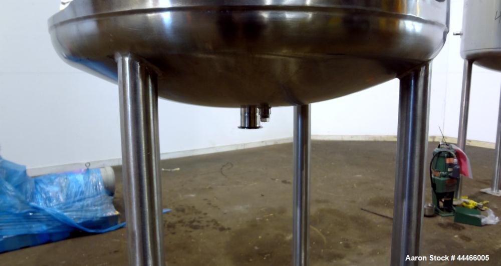 Used 375 Liter Stainless Steel Precision Stainless Pressure Tank, Model XJSS-18