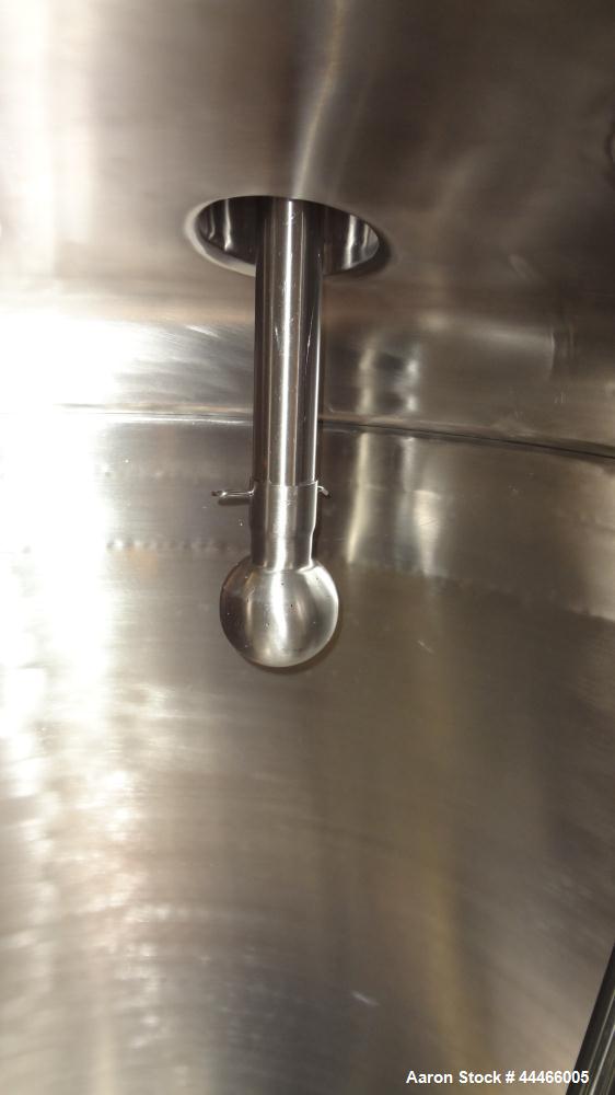 Used 375 Liter Stainless Steel Precision Stainless Pressure Tank, Model XJSS-18