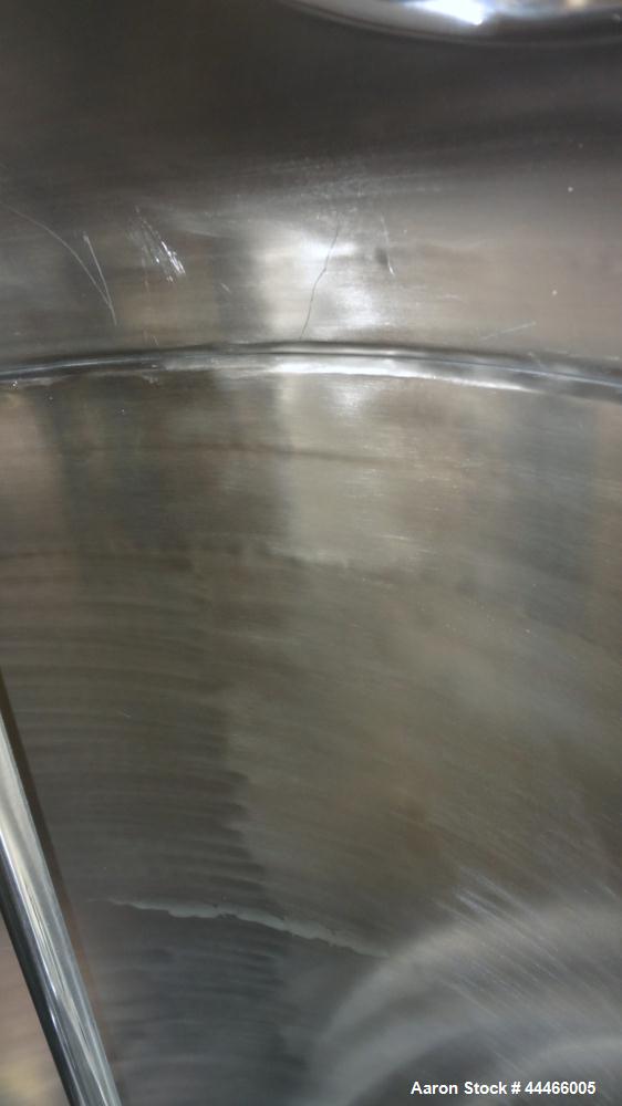 Used 375 Liter Stainless Steel Precision Stainless Pressure Tank, Model XJSS-18