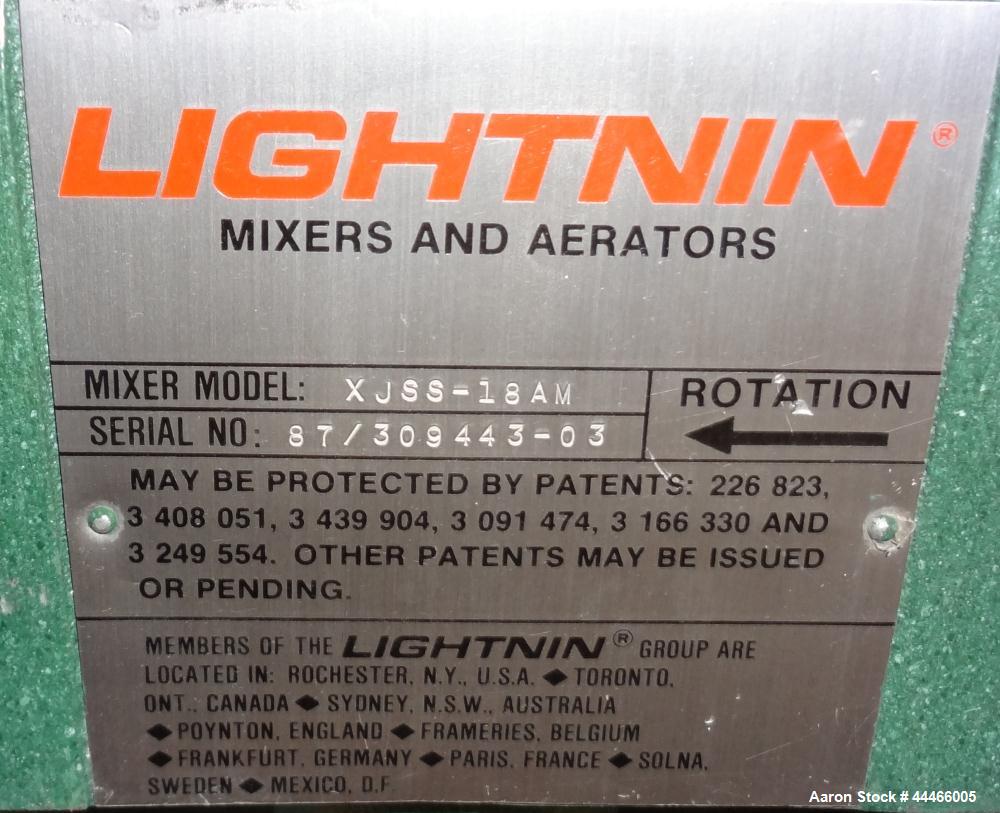 Used 375 Liter Stainless Steel Precision Stainless Pressure Tank, Model XJSS-18