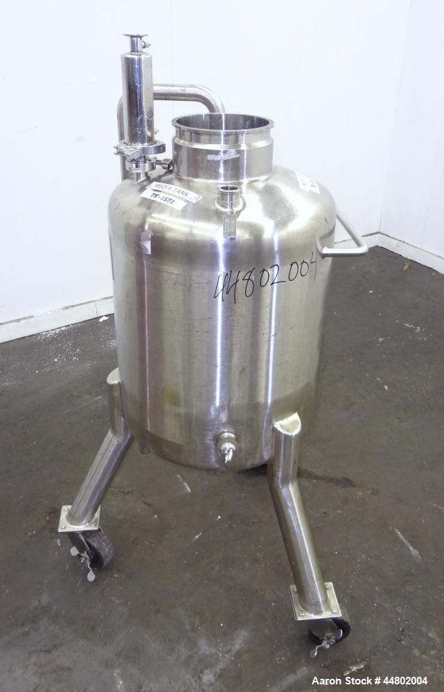 Used 100 Liter Stainless Steel Precision Stainless Pressure Tank