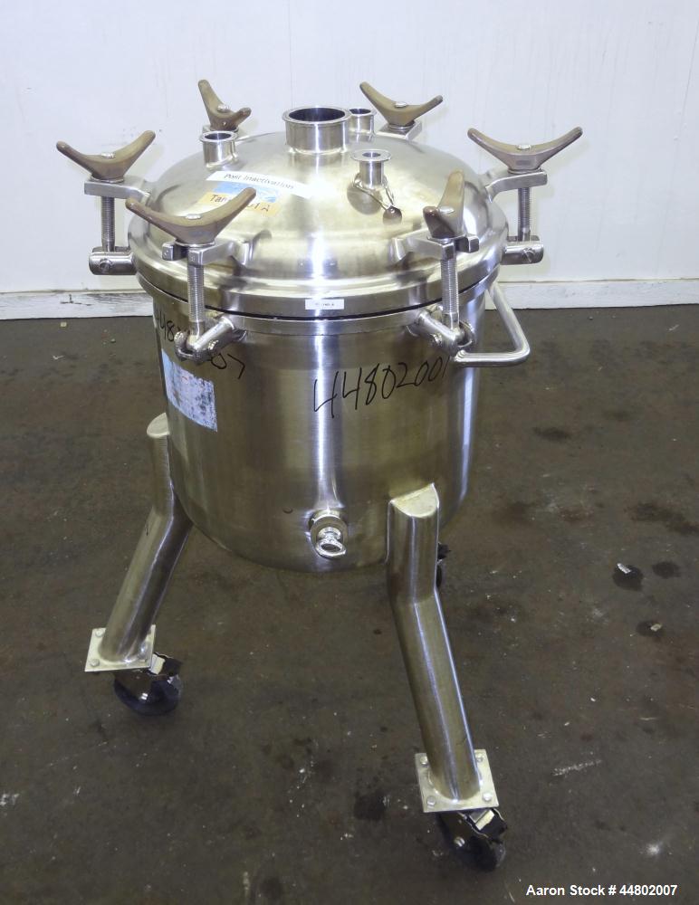 Used 60 Liter Stainless Steel Precision Stainless Pressure Tank