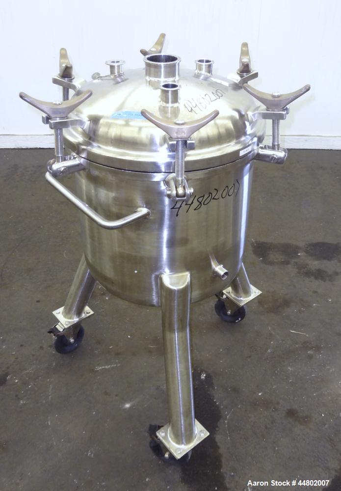 Used 60 Liter Stainless Steel Precision Stainless Pressure Tank