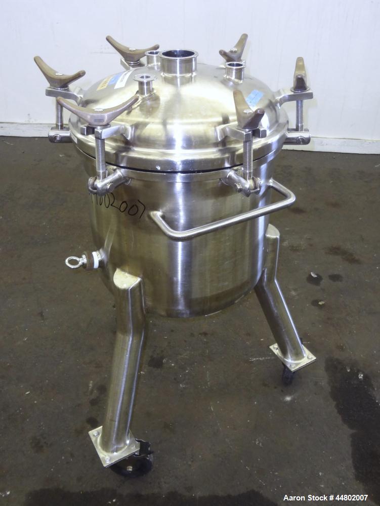 Used 60 Liter Stainless Steel Precision Stainless Pressure Tank