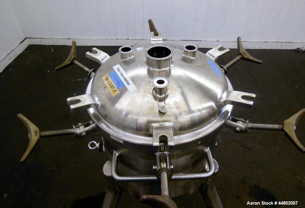 Used- 60 Liter Stainless Steel Precision Stainless Pressure Tank