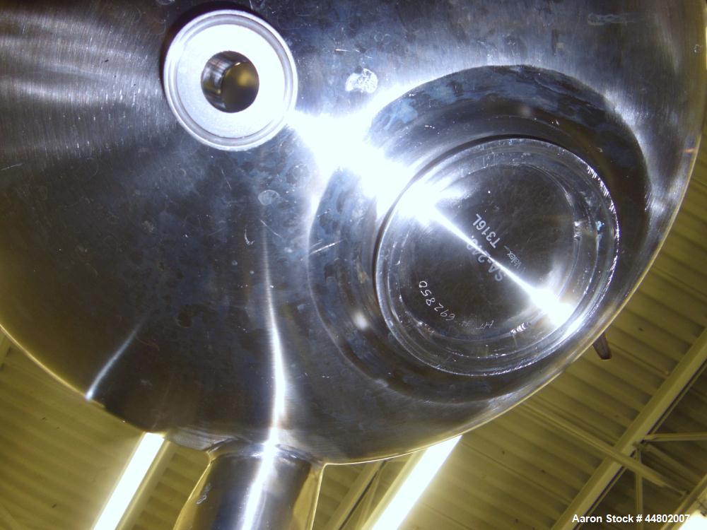 Used 60 Liter Stainless Steel Precision Stainless Pressure Tank