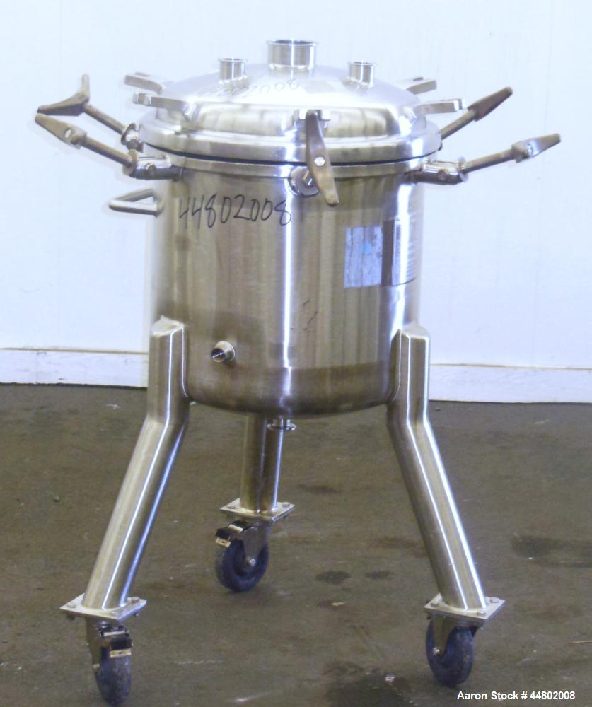 Used- 60 Liter Stainless Steel Precision Stainless Pressure Tank