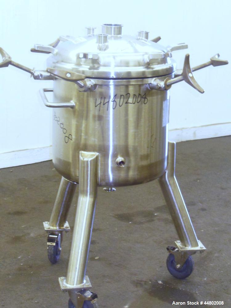 Used- 60 Liter Stainless Steel Precision Stainless Pressure Tank