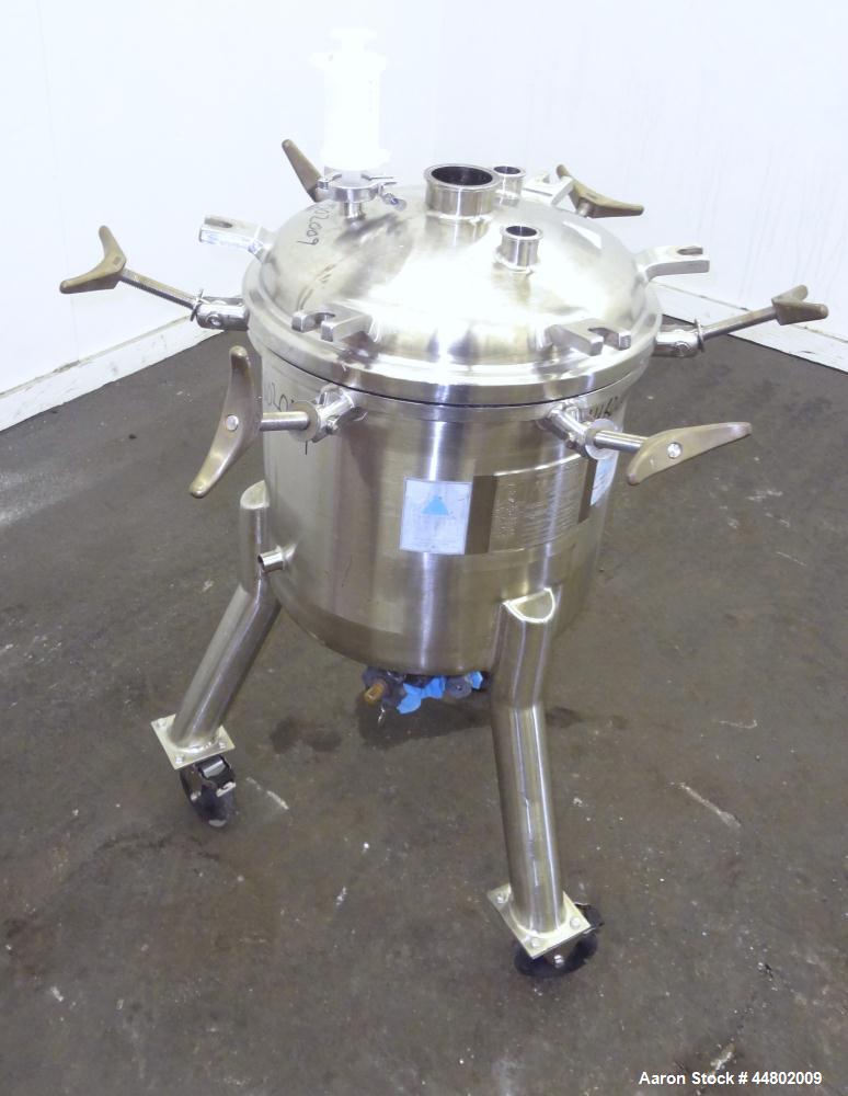 Used 60 Liter Stainless Steel Precision Stainless Pressure Tank