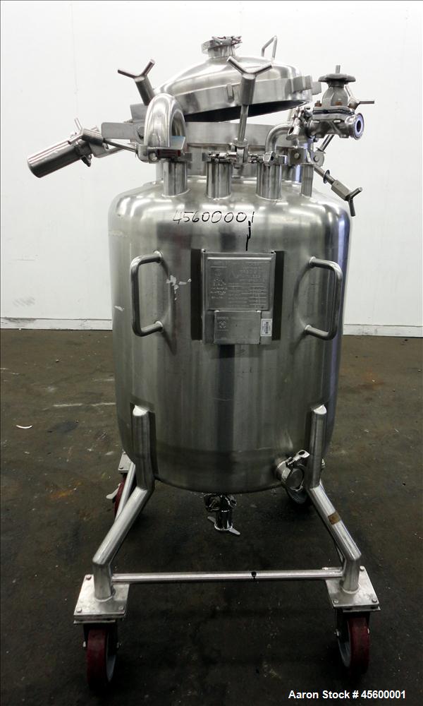 Used Precision 53 Gallon Stainless Steel Pressure Tank