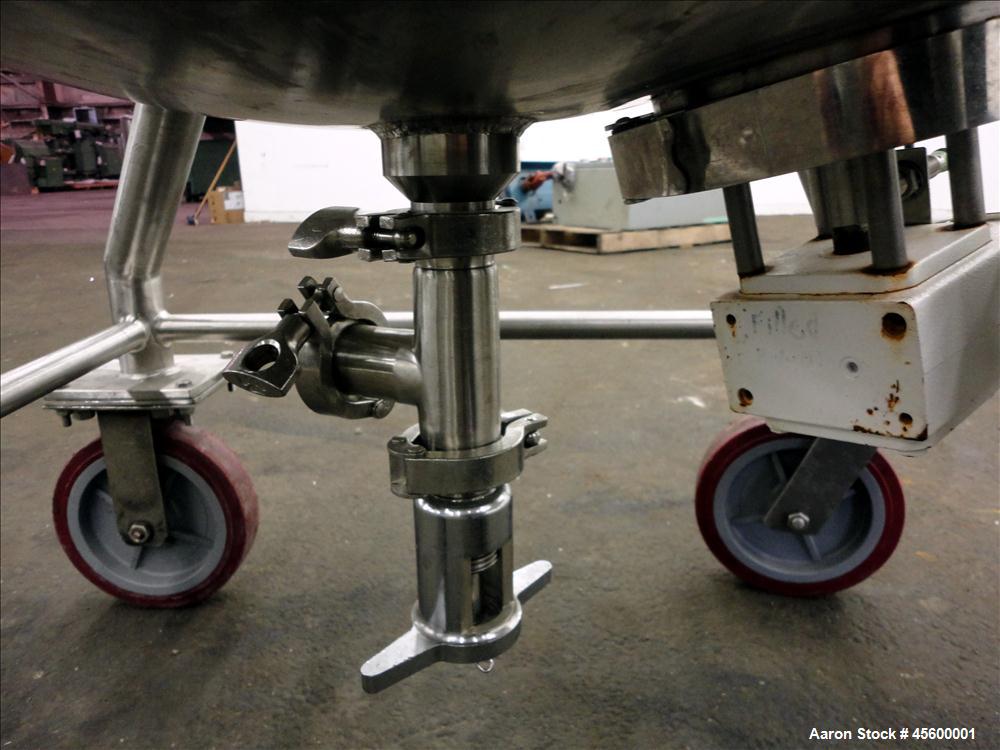 Used Precision 53 Gallon Stainless Steel Pressure Tank