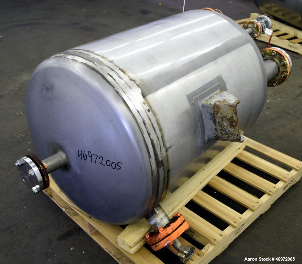 Used Letsch Precision Stainless Tank, 100 Gallons, 316 Stainless Steel, Vertica