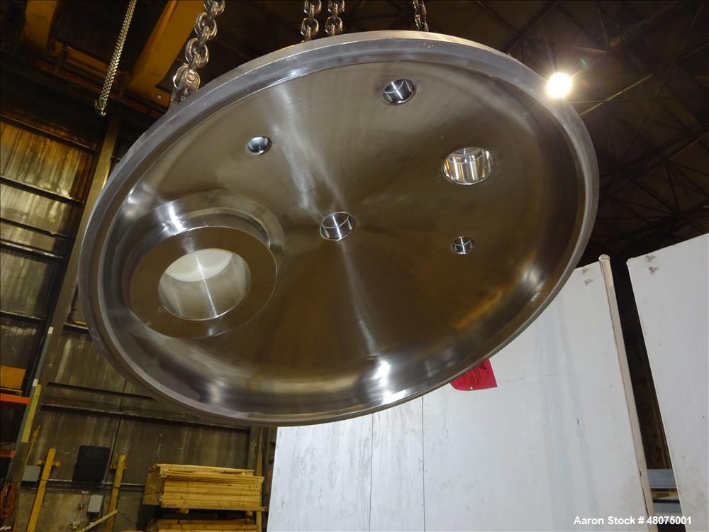 Used Precision Stainless Agitated Pressure Tank, 400 Liter (105.66 Gallon), 316