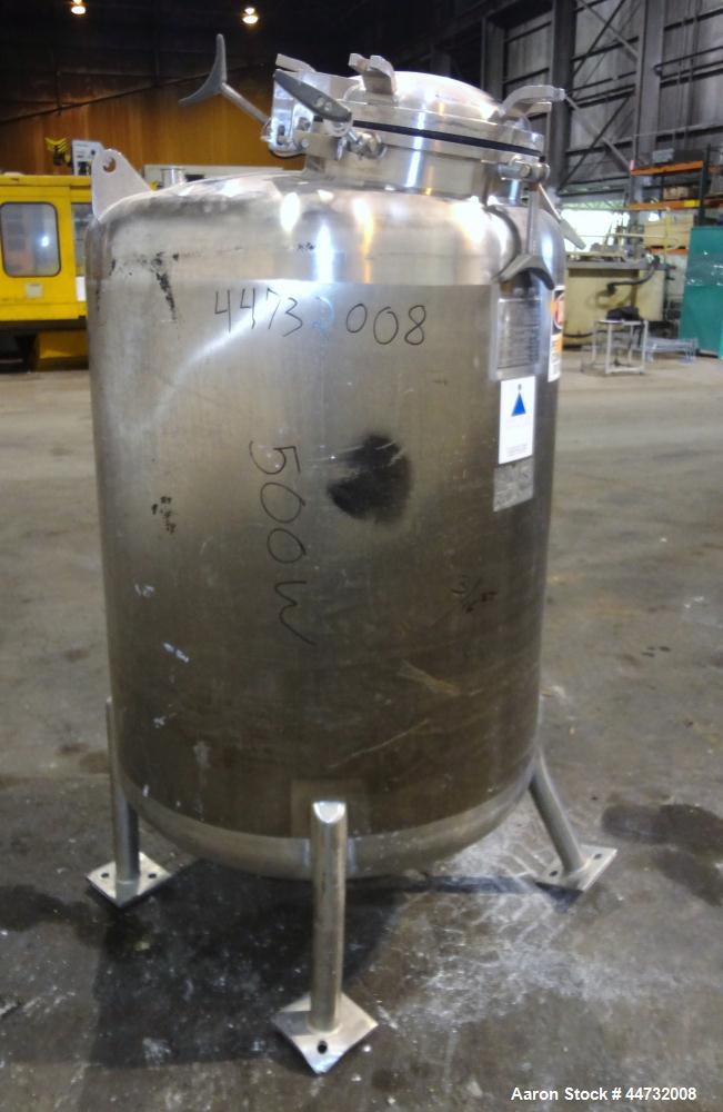 Used 800 Liter Stainless Steel Pressure Tank