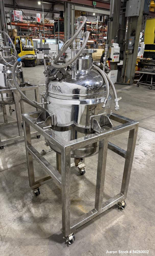 Used Precision Extraction Solutions Jacketed Extraction Vessel – Approx. 26 Gall